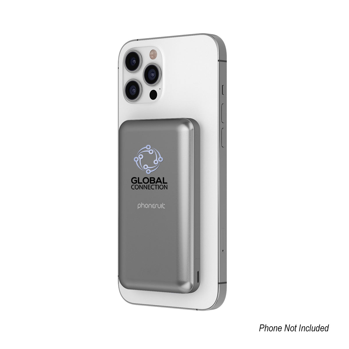 10,000 mAh  PhoneSuit® Mag Max Wireless Portable Pocket Charger & Battery Pack