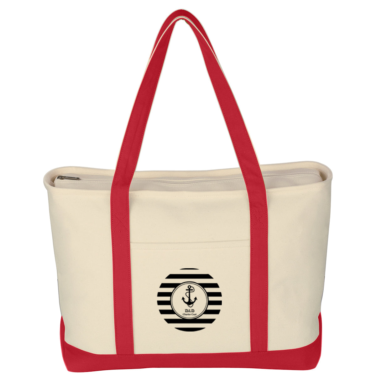 Large Starboard 24 Oz. Recycled Cotton Canvas Tote Bag