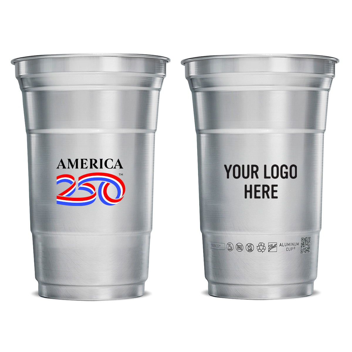 America250™ 20 Oz. Top Cup Aluminum Cup
