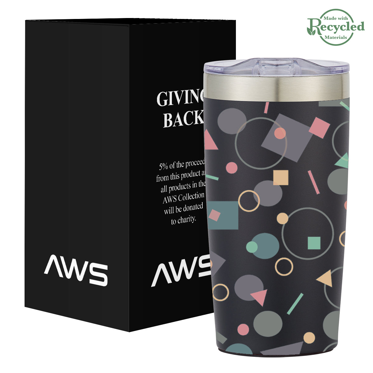 20 Oz. AWS Full Color Two-Tone Himalayan Tumbler