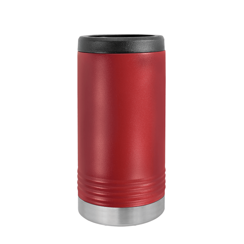 (6 Pieces) Laser Engraved Insulated Slim Can Holder | 12 oz - JL Franklins