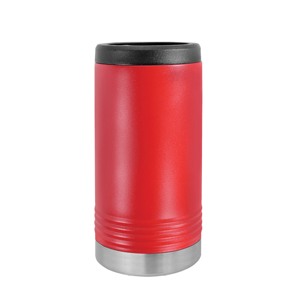 (6 Pieces) Laser Engraved Insulated Slim Can Holder | 12 oz - JL Franklins