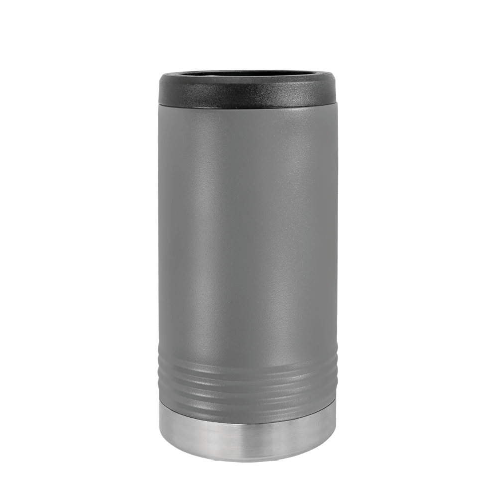 (6 Pieces) Laser Engraved Insulated Slim Can Holder | 12 oz - JL Franklins