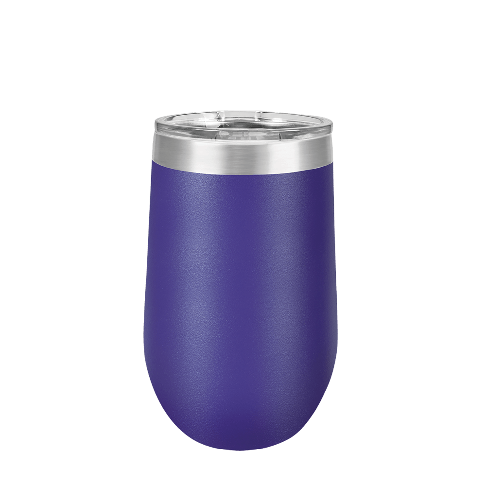 (6 Pieces) Laser Engraved Stemless Wine Tumbler | 16 oz - JL Franklins