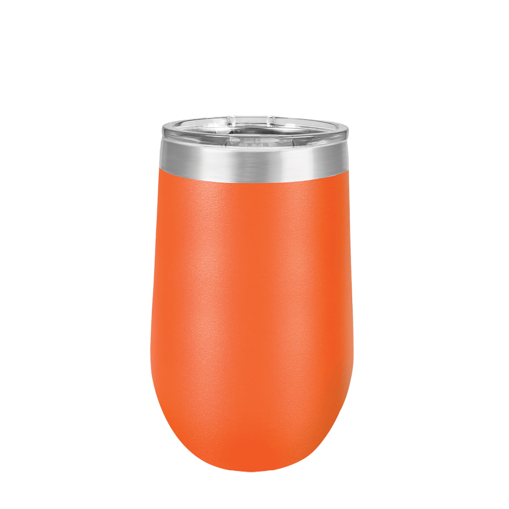 (6 Pieces) Laser Engraved Stemless Wine Tumbler | 16 oz - JL Franklins