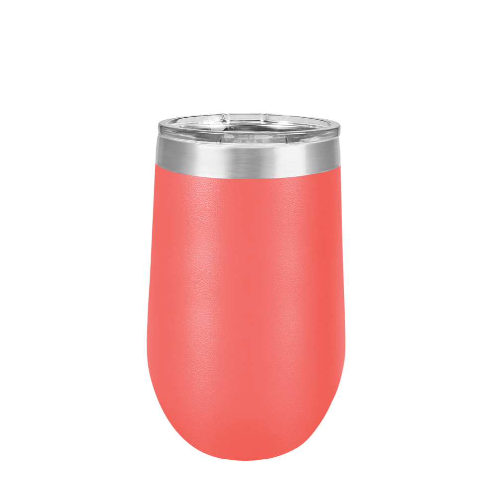 (6 Pieces) Laser Engraved Stemless Wine Tumbler | 16 oz - JL Franklins