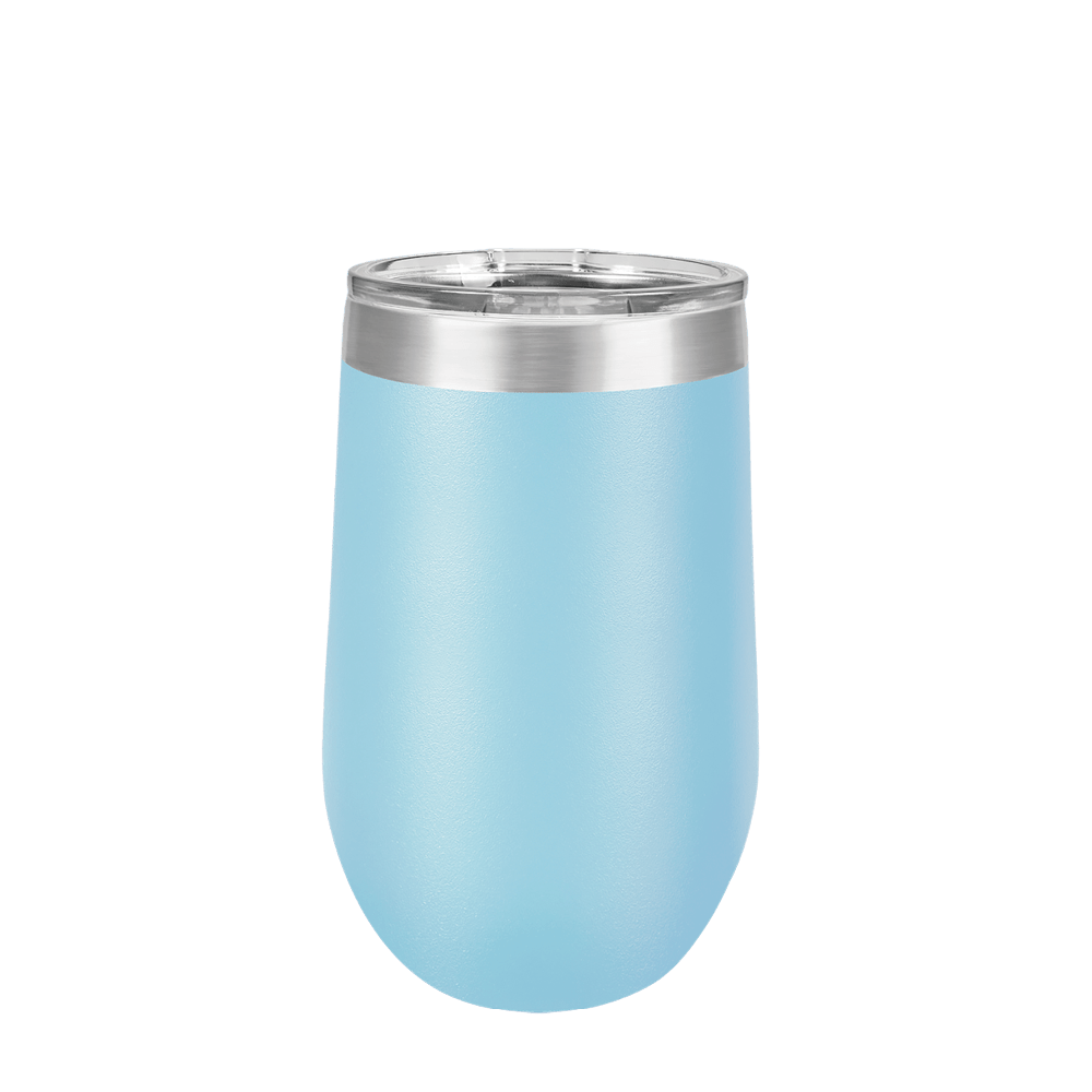 (6 Pieces) Laser Engraved Stemless Wine Tumbler | 16 oz - JL Franklins