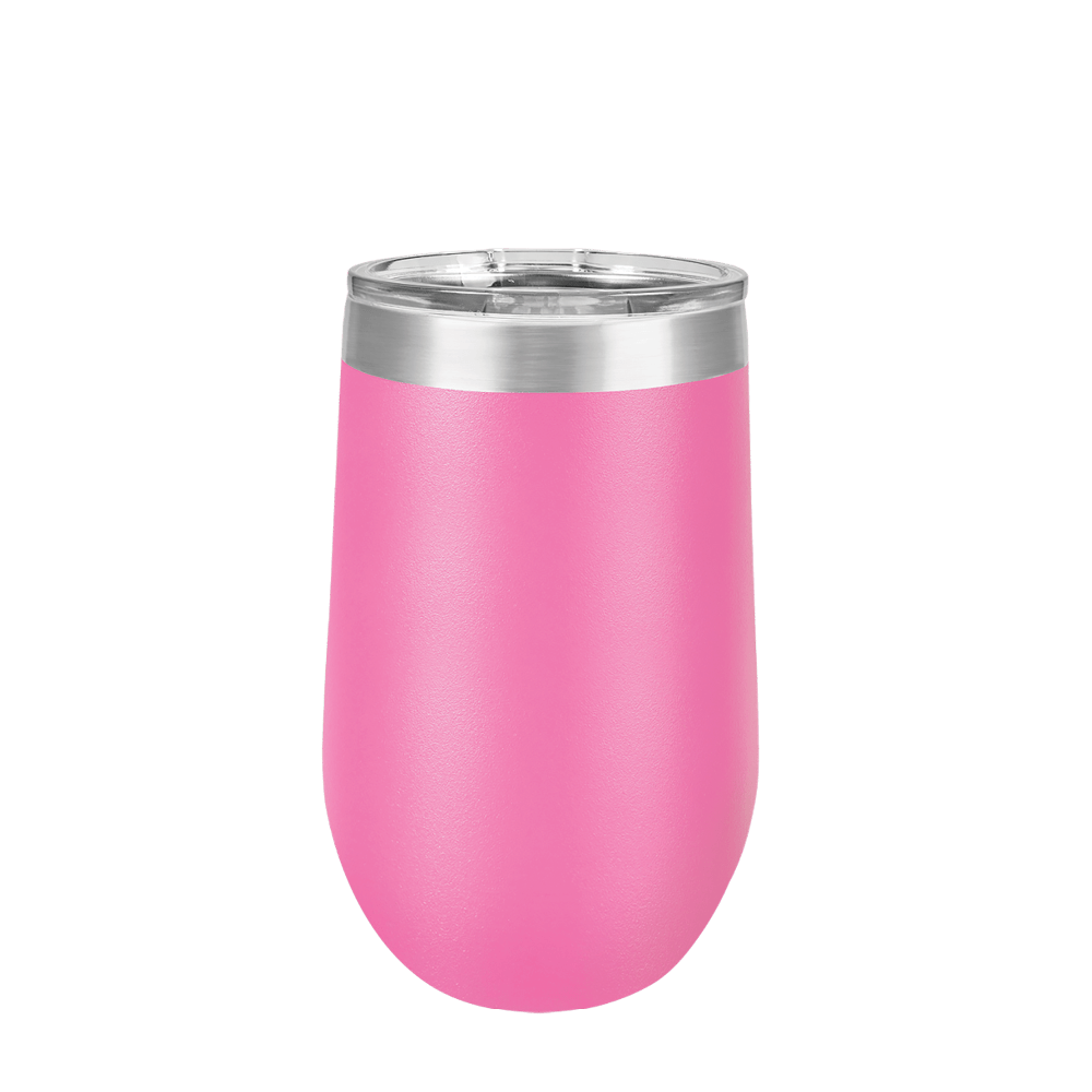 (6 Pieces) Laser Engraved Stemless Wine Tumbler | 16 oz - JL Franklins