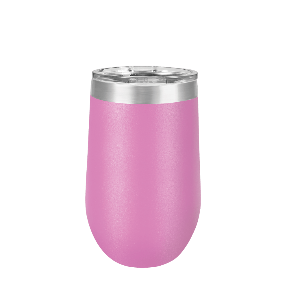 (6 Pieces) Laser Engraved Stemless Wine Tumbler | 16 oz - JL Franklins