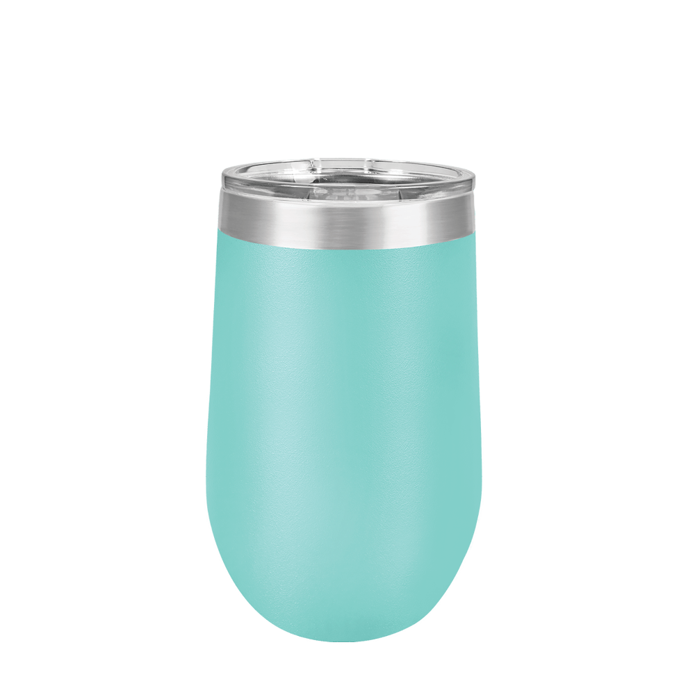 (6 Pieces) Laser Engraved Stemless Wine Tumbler | 16 oz - JL Franklins