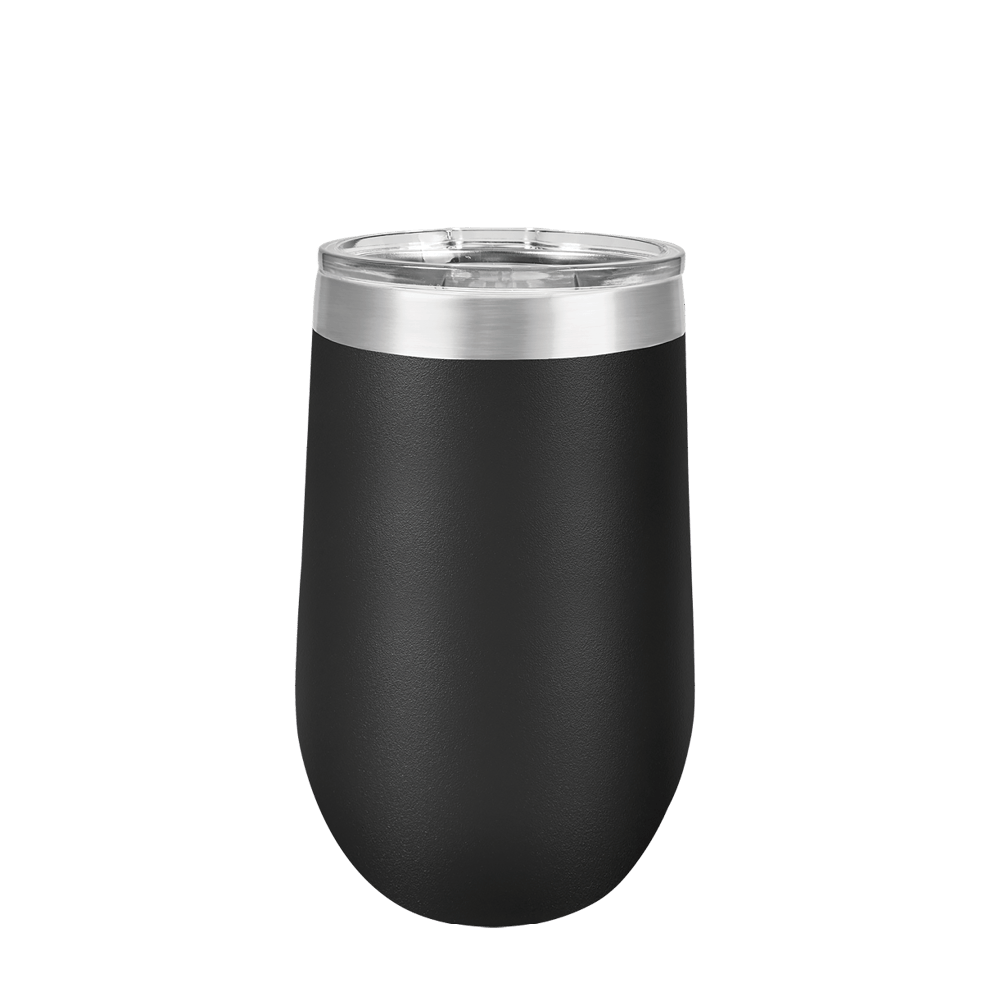 (6 Pieces) Laser Engraved Stemless Wine Tumbler | 16 oz - JL Franklins