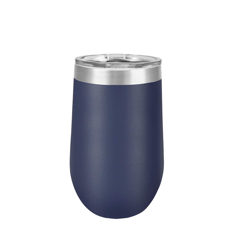 (6 Pieces) Laser Engraved Stemless Wine Tumbler | 16 oz - JL Franklins