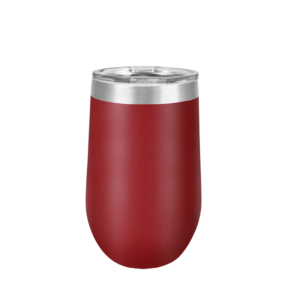 (6 Pieces) Laser Engraved Stemless Wine Tumbler | 16 oz - JL Franklins