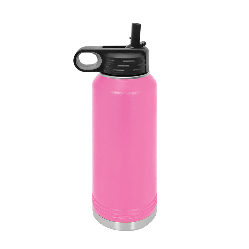 (6 Pieces) Laser Engraved Water Bottle | 32 oz - JL Franklins