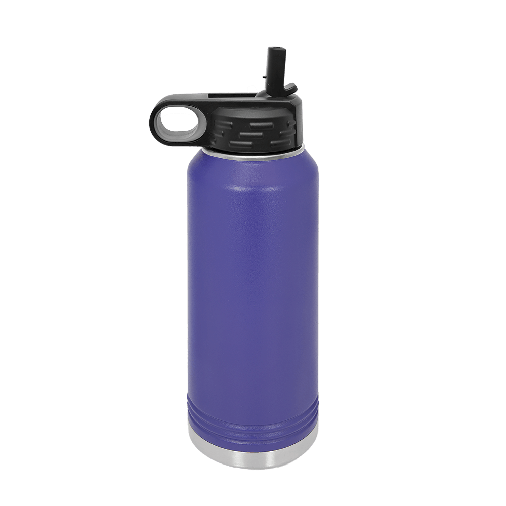 (6 Pieces) Laser Engraved Water Bottle | 32 oz - JL Franklins