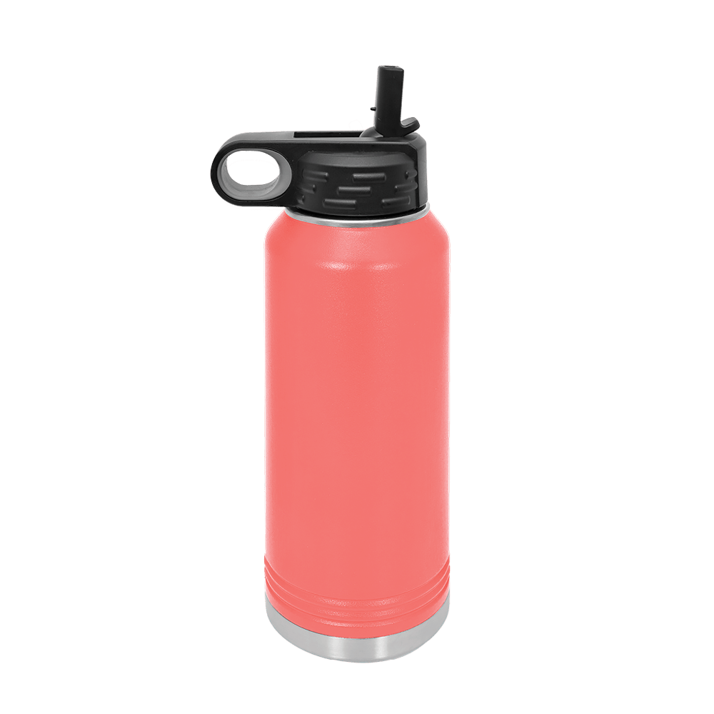 (6 Pieces) Laser Engraved Water Bottle | 32 oz - JL Franklins