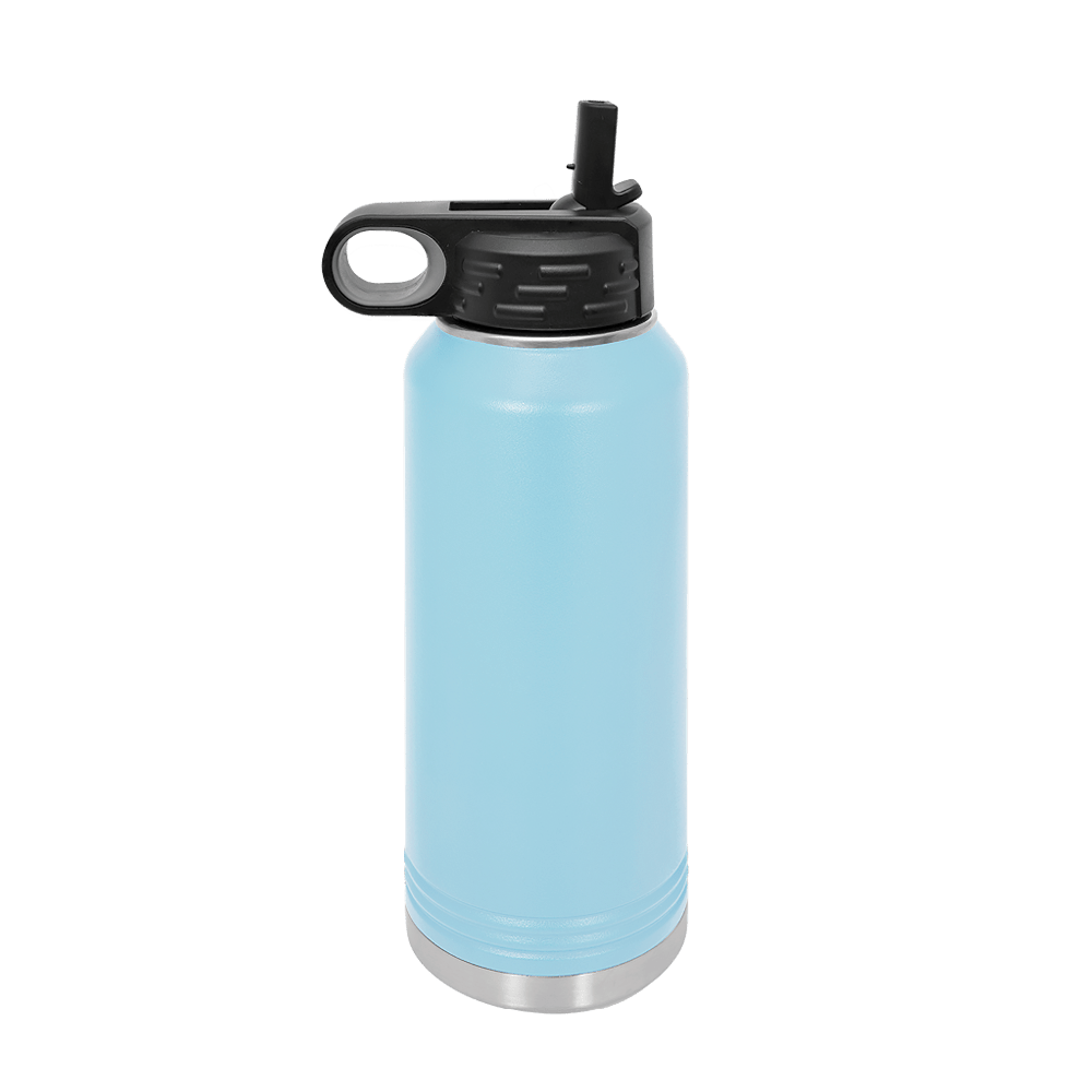 (6 Pieces) Laser Engraved Water Bottle | 32 oz - JL Franklins