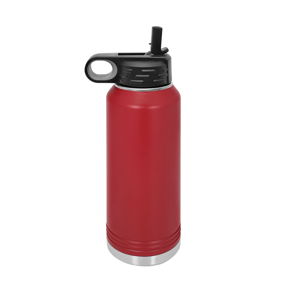 (6 Pieces) Laser Engraved Water Bottle | 32 oz - JL Franklins