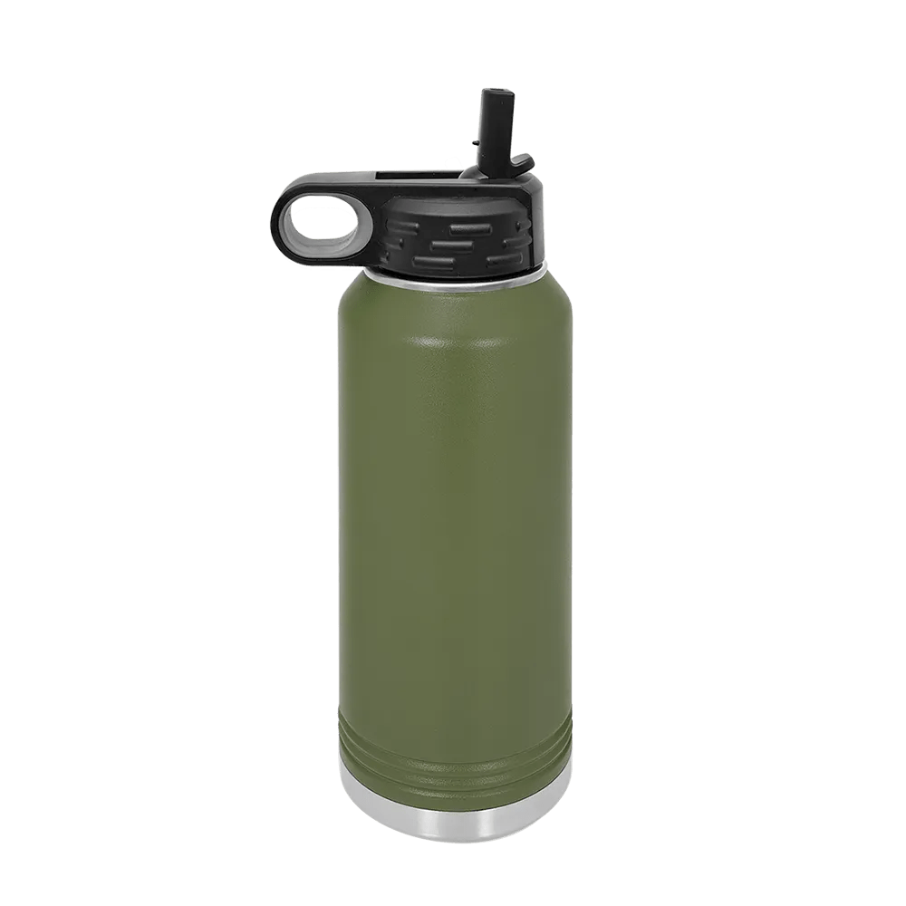 (6 Pieces) Laser Engraved Water Bottle | 32 oz - JL Franklins