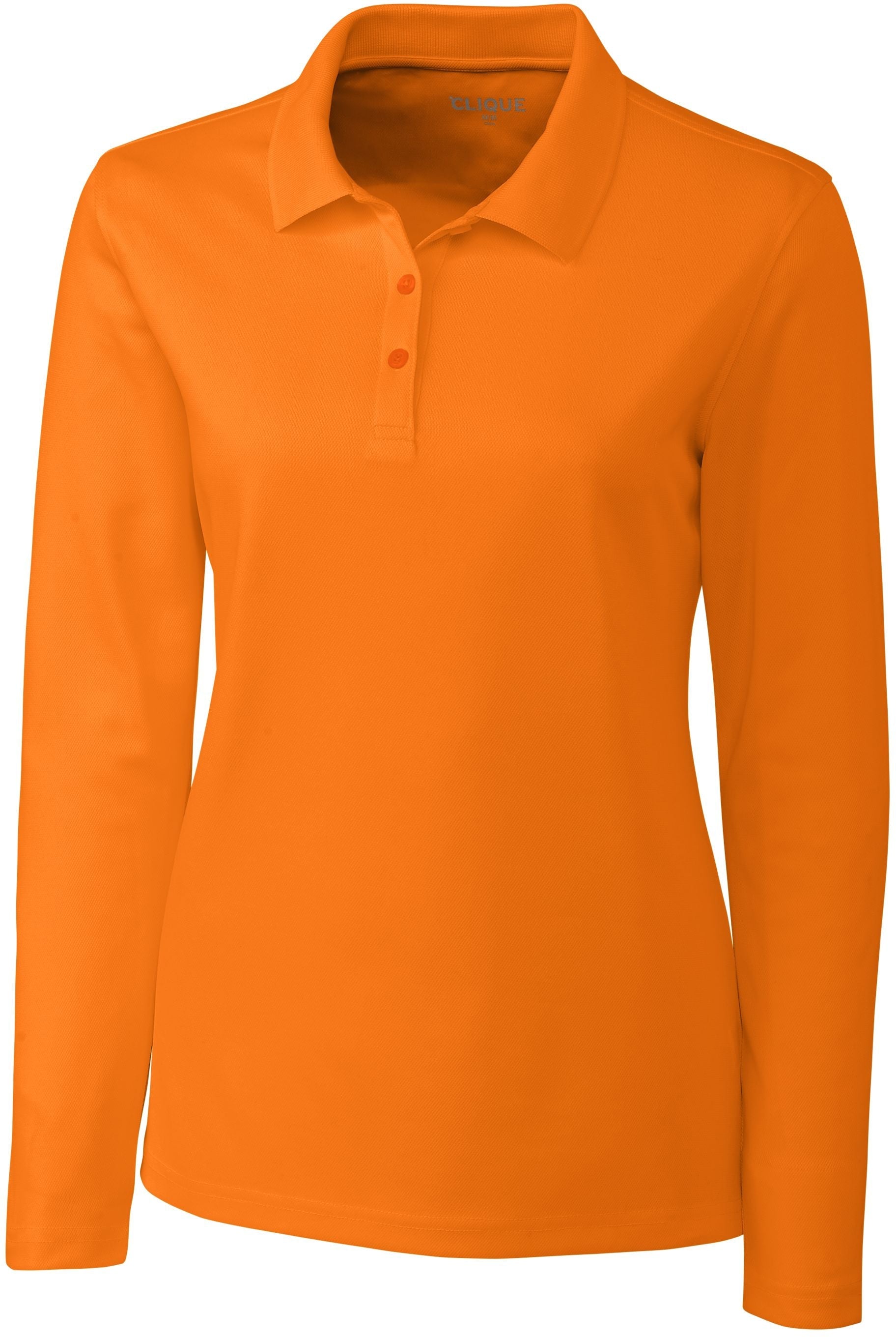 Clique Ladies Long Sleeve Spin Polo