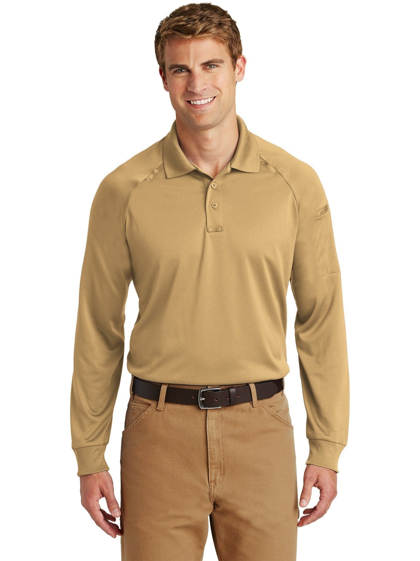 CornerStone Select Long Sleeve Snag-Proof Tactical Polo