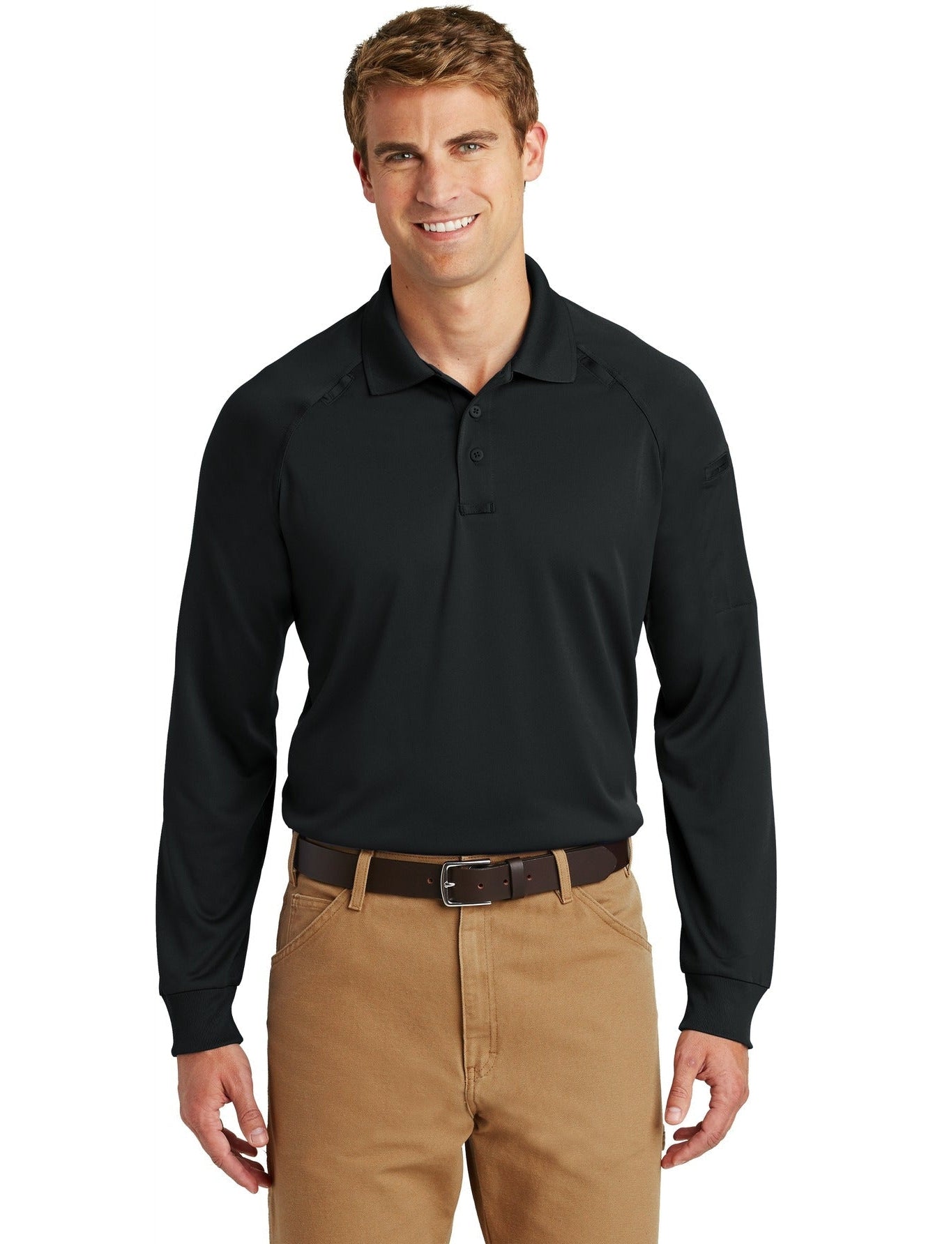 CornerStone Select Long Sleeve Snag-Proof Tactical Polo