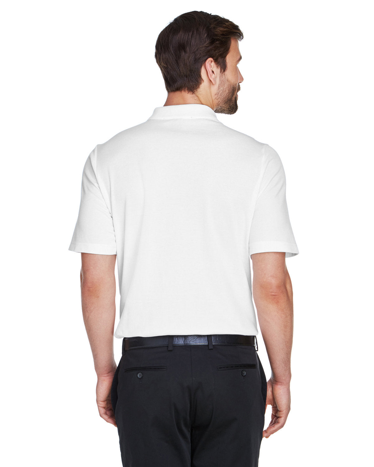 Devon & Jones CrownLux Performance Plaited Polo