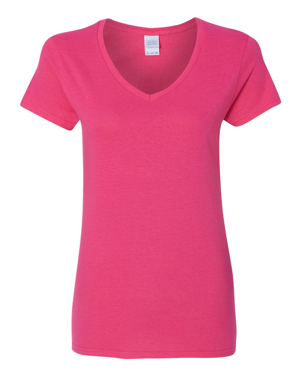 Gildan Heavy Cotton™ Women’s V-Neck T-Shirt - 5V00L