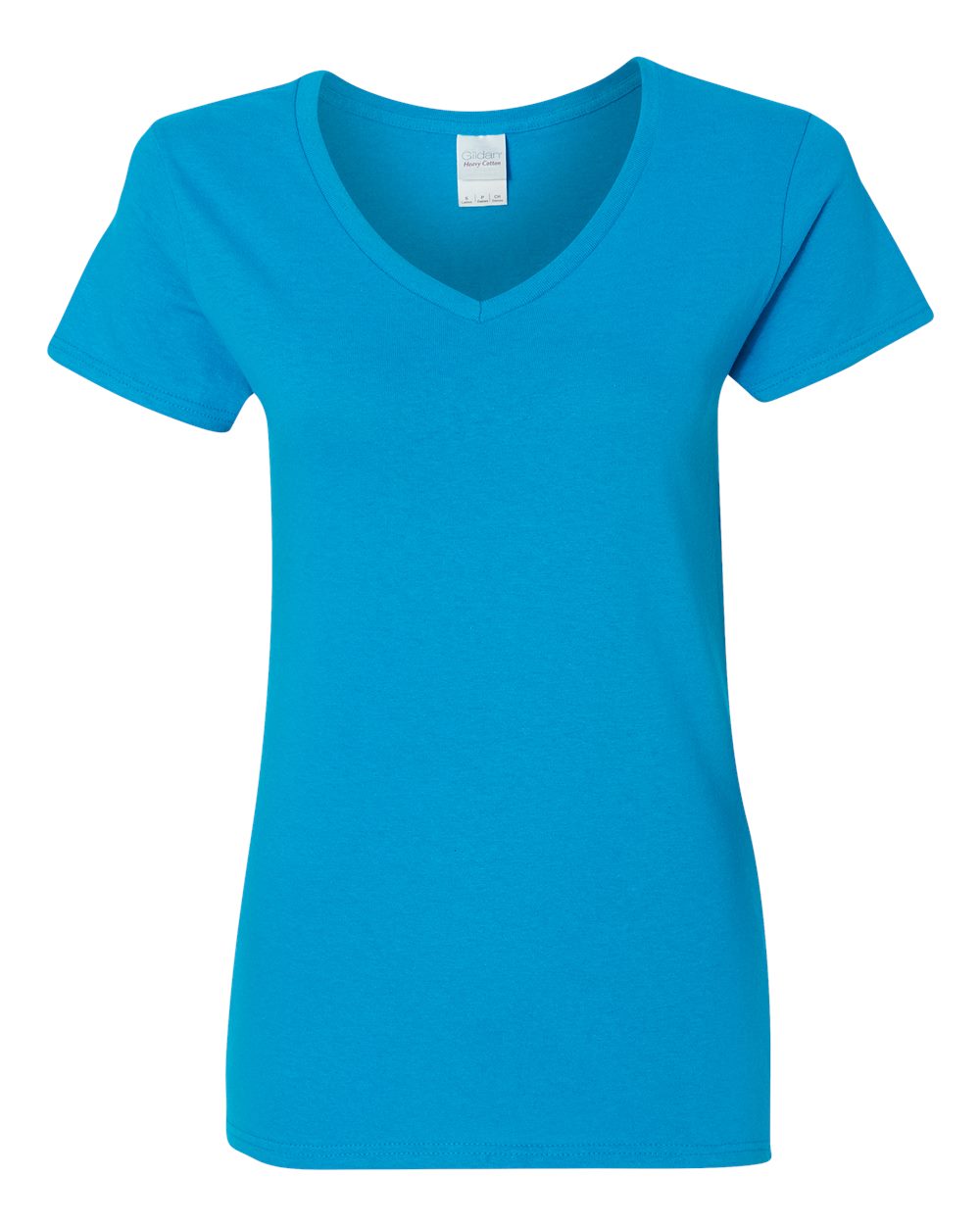 Gildan Heavy Cotton™ Women’s V-Neck T-Shirt - 5V00L