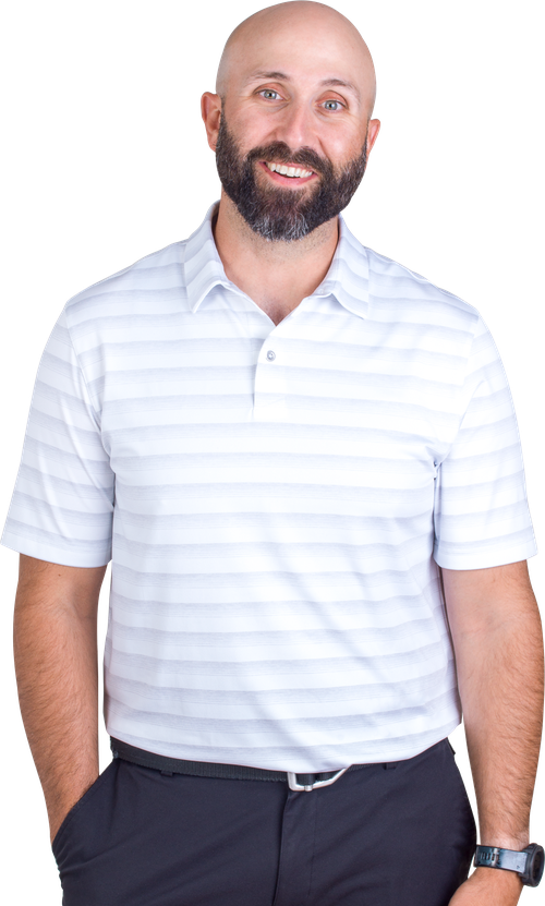 Greg Norman LAB Stripe Polo