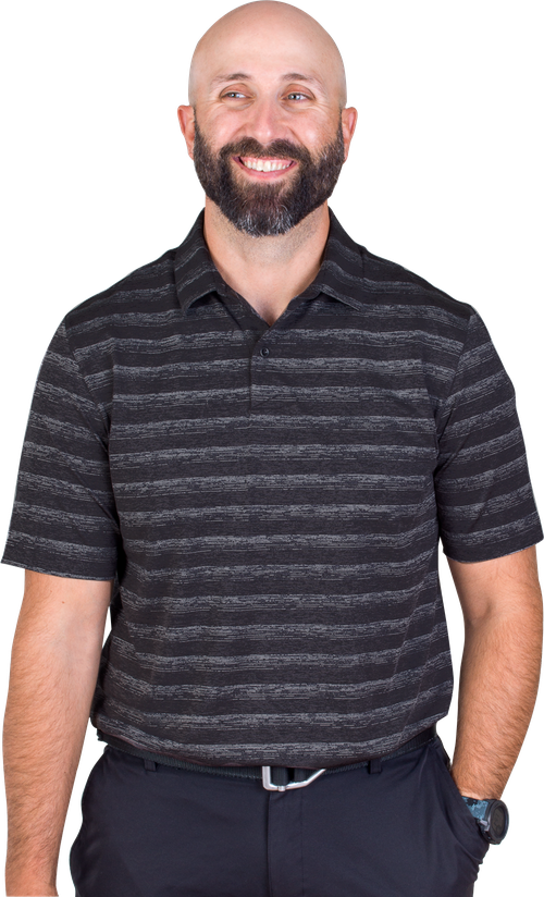 Greg Norman LAB Stripe Polo