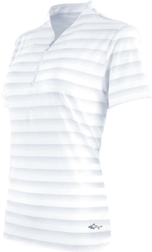 Greg Norman Ladies LAB Stripe Polo