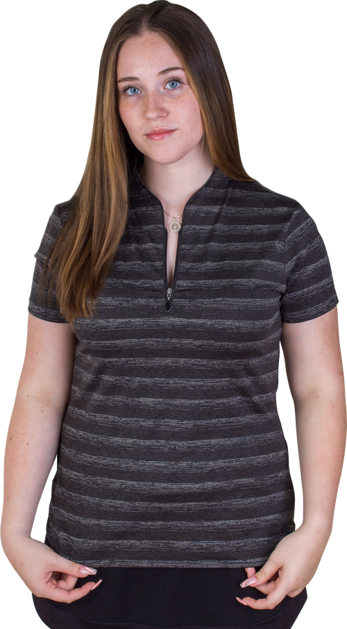 Greg Norman Ladies LAB Stripe Polo