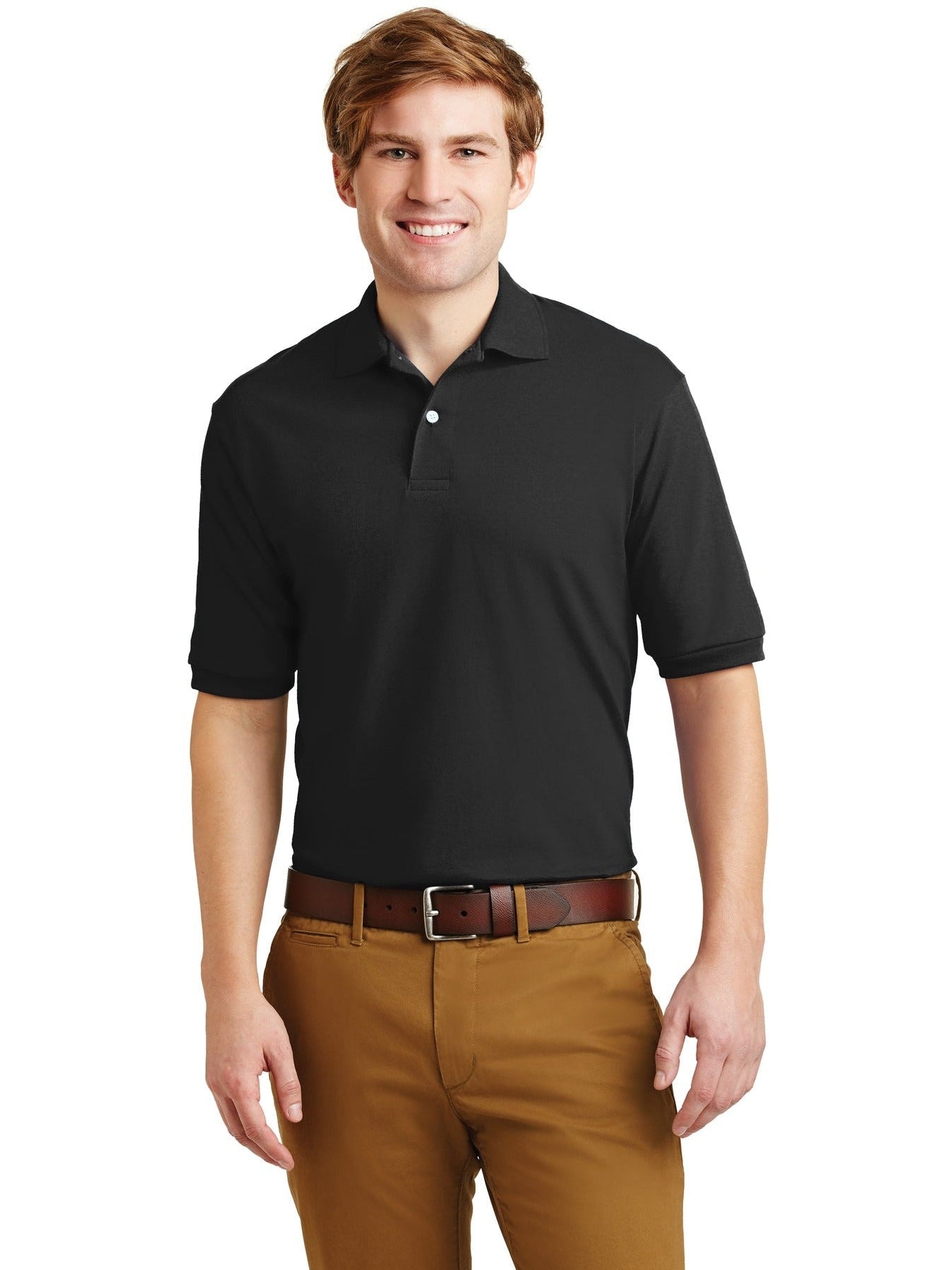 Jerzees SpotShield Jersey Knit Polo Shirt