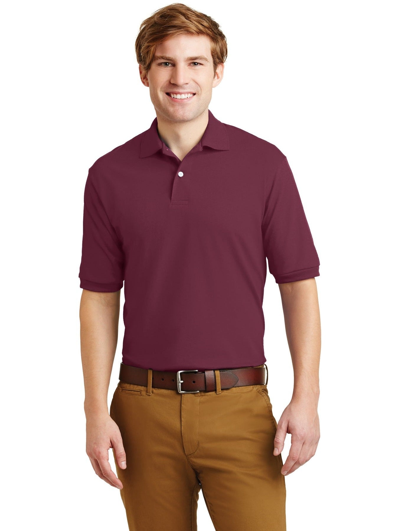 Jerzees SpotShield Jersey Knit Polo Shirt