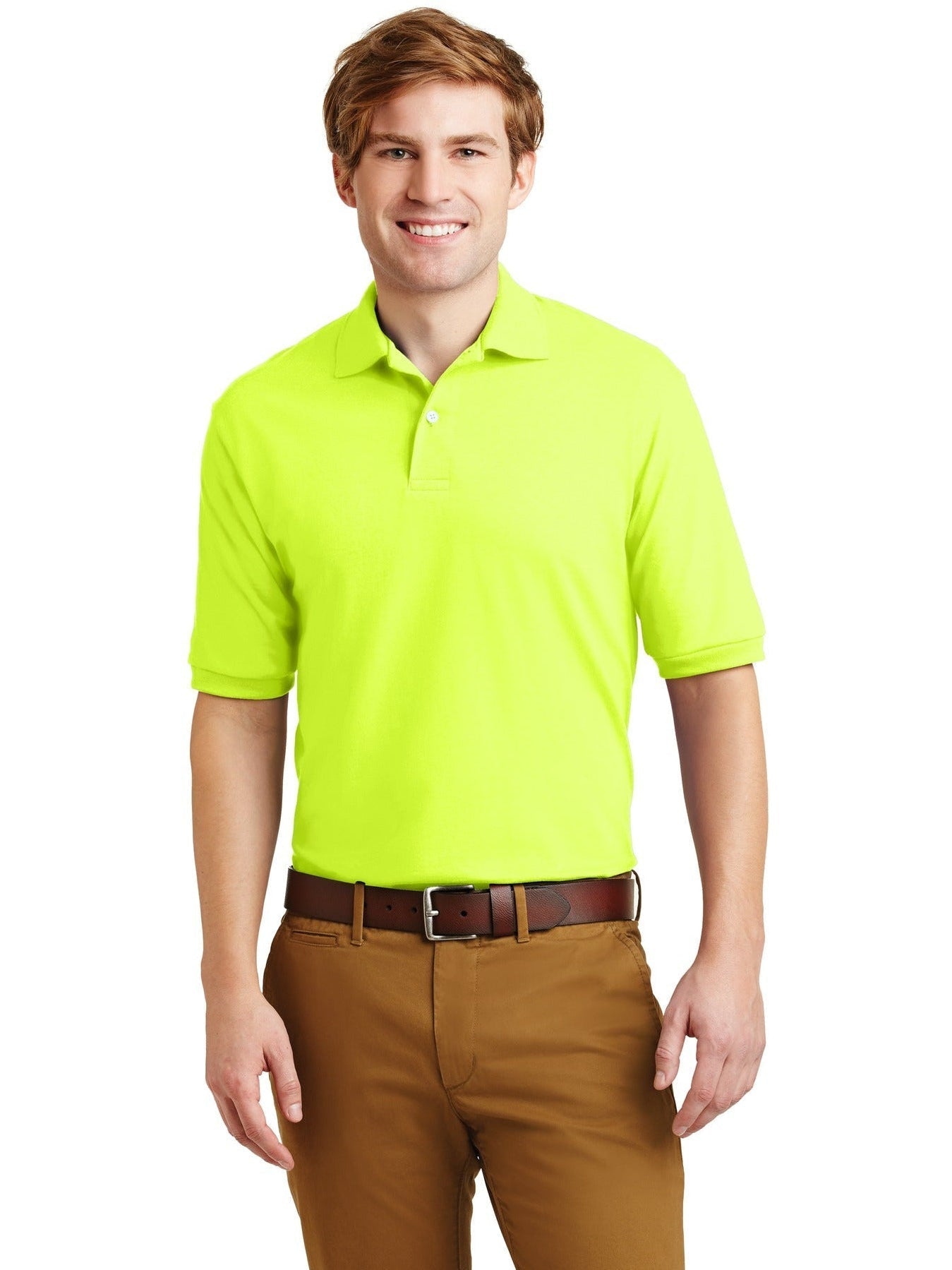 Jerzees SpotShield Jersey Knit Polo Shirt