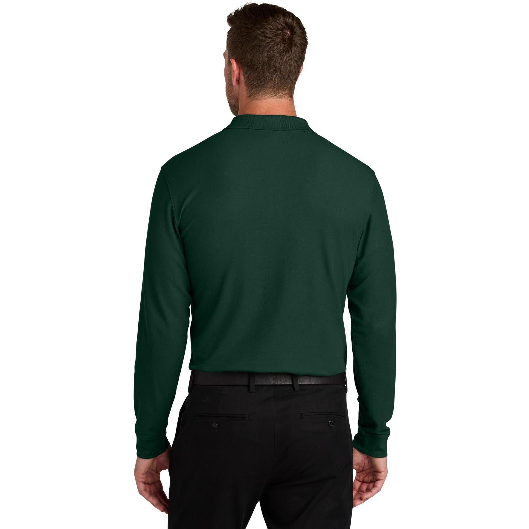 Port Authority Wearever Signature Pique Long Sleeve Polo