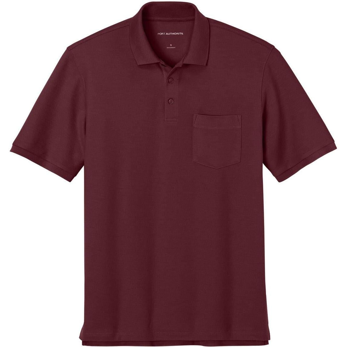 Port Authority Wearever Signature Pique Pocket Polo