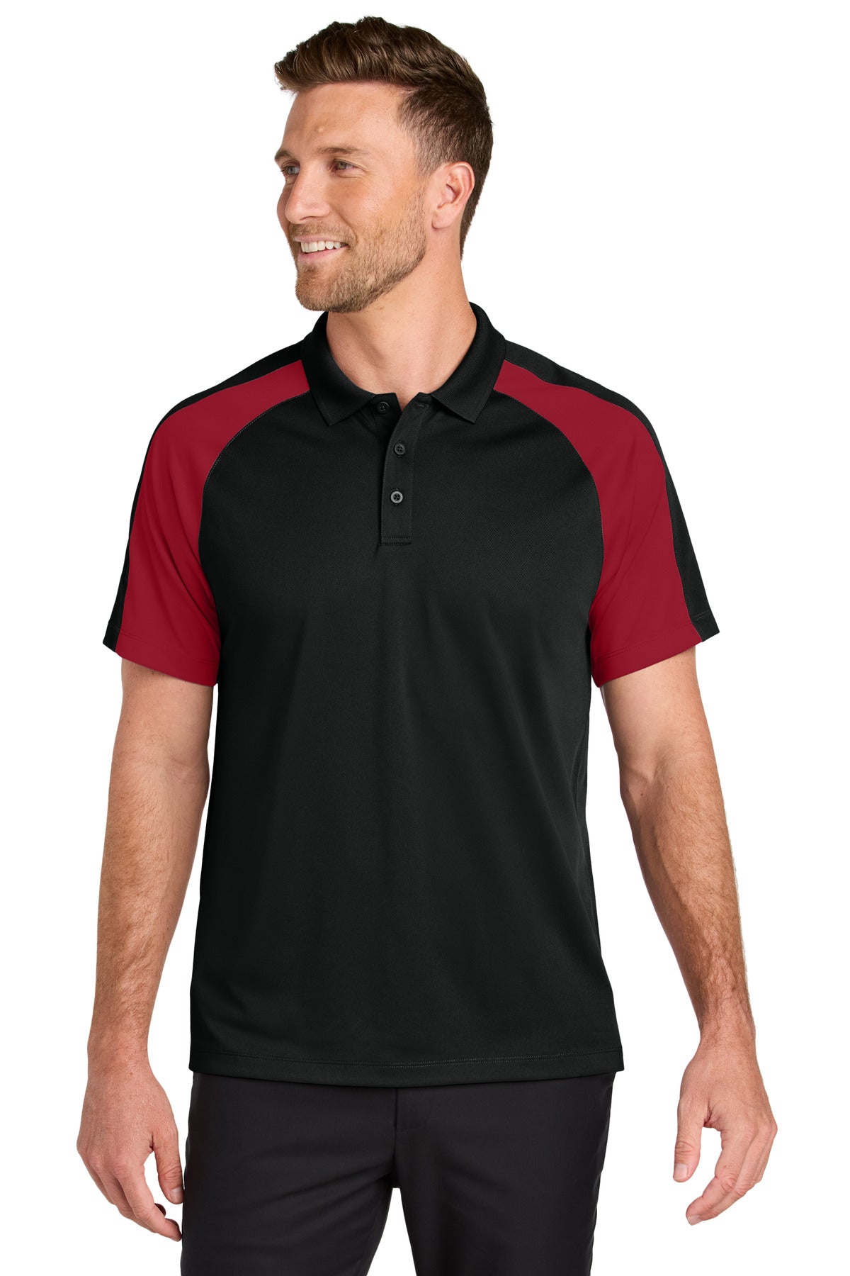 Port Authority Wearever Performance Pique Colorblock Polo