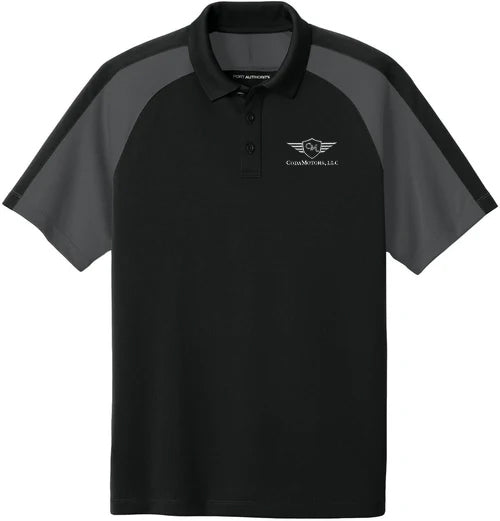 Port Authority Wearever Performance Pique Colorblock Polo