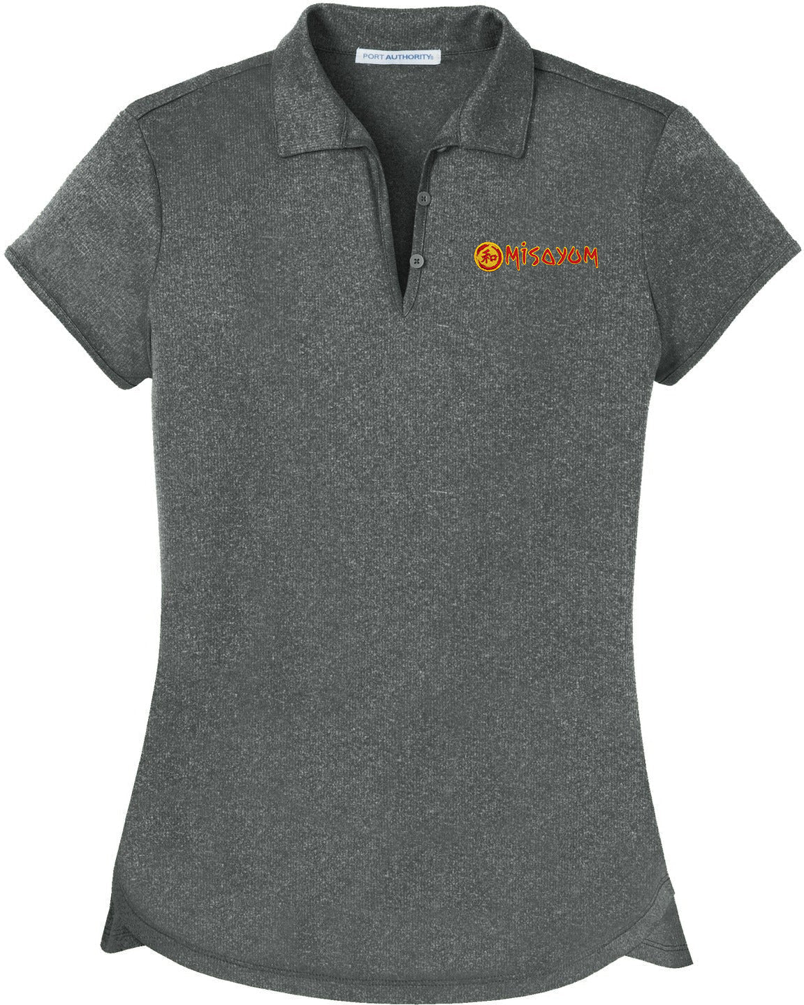 Port Authority Ladies Trace Heather Polo