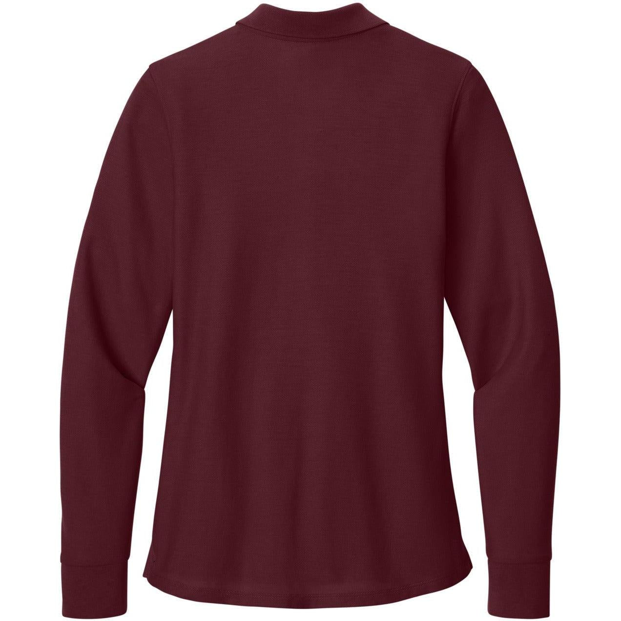 Port Authority Ladies Wearever Signature Pique Long Sleeve Polo