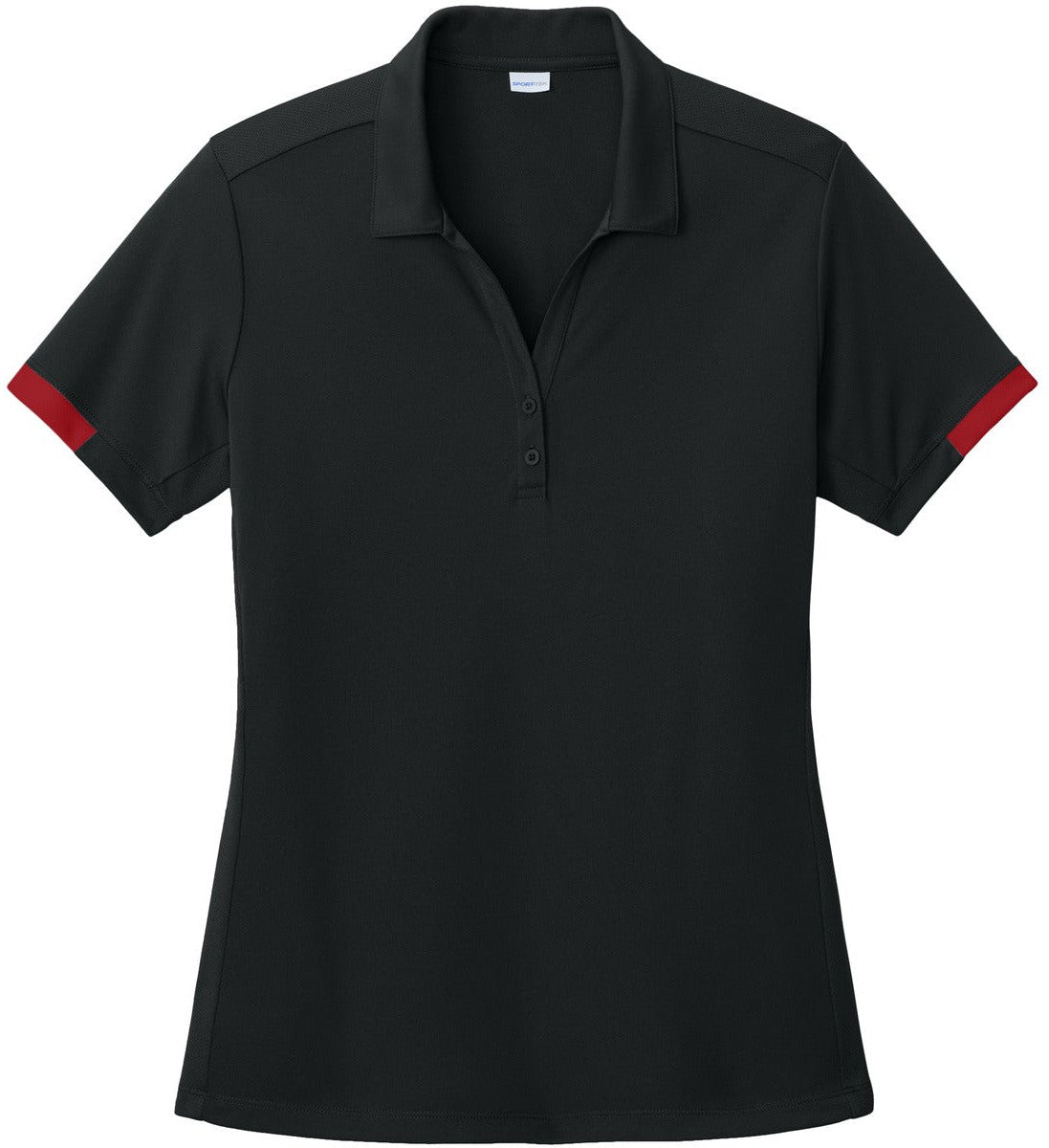 Sport-Tek Ladies Club Colorblock Polo