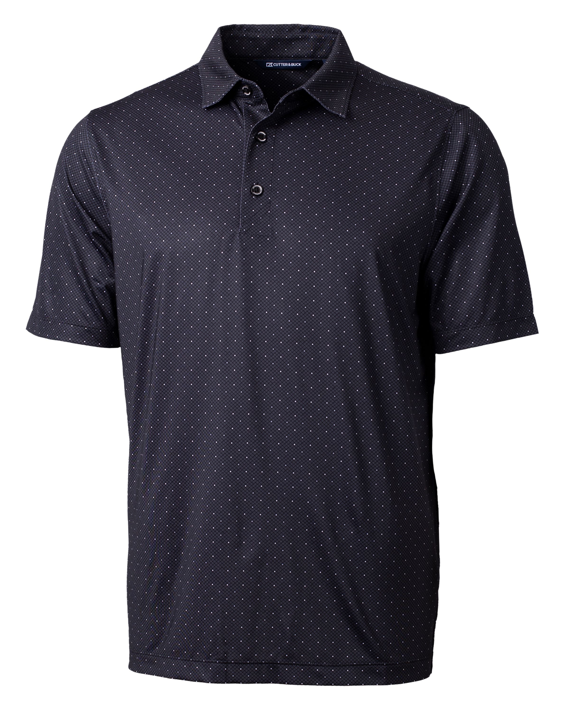 Cutter & Buck Tall Pike Double Dot Print Stretch Polo