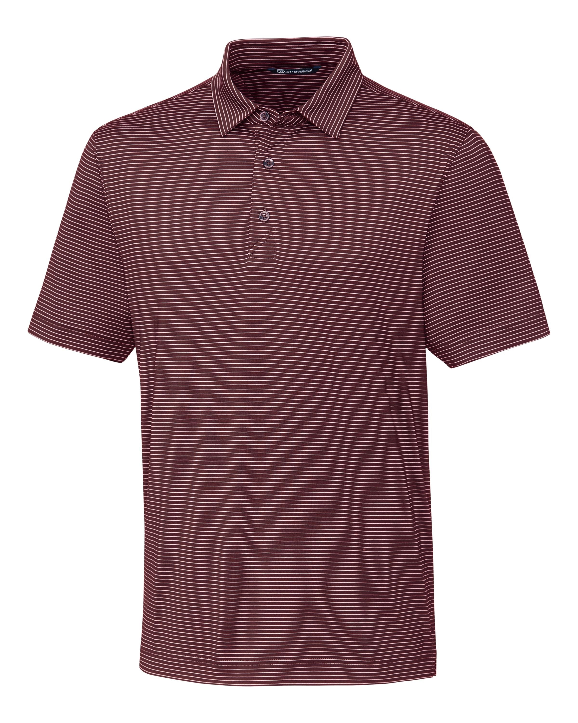 Cutter & Buck Tall Forge Pencil Stripe Stretch Polo