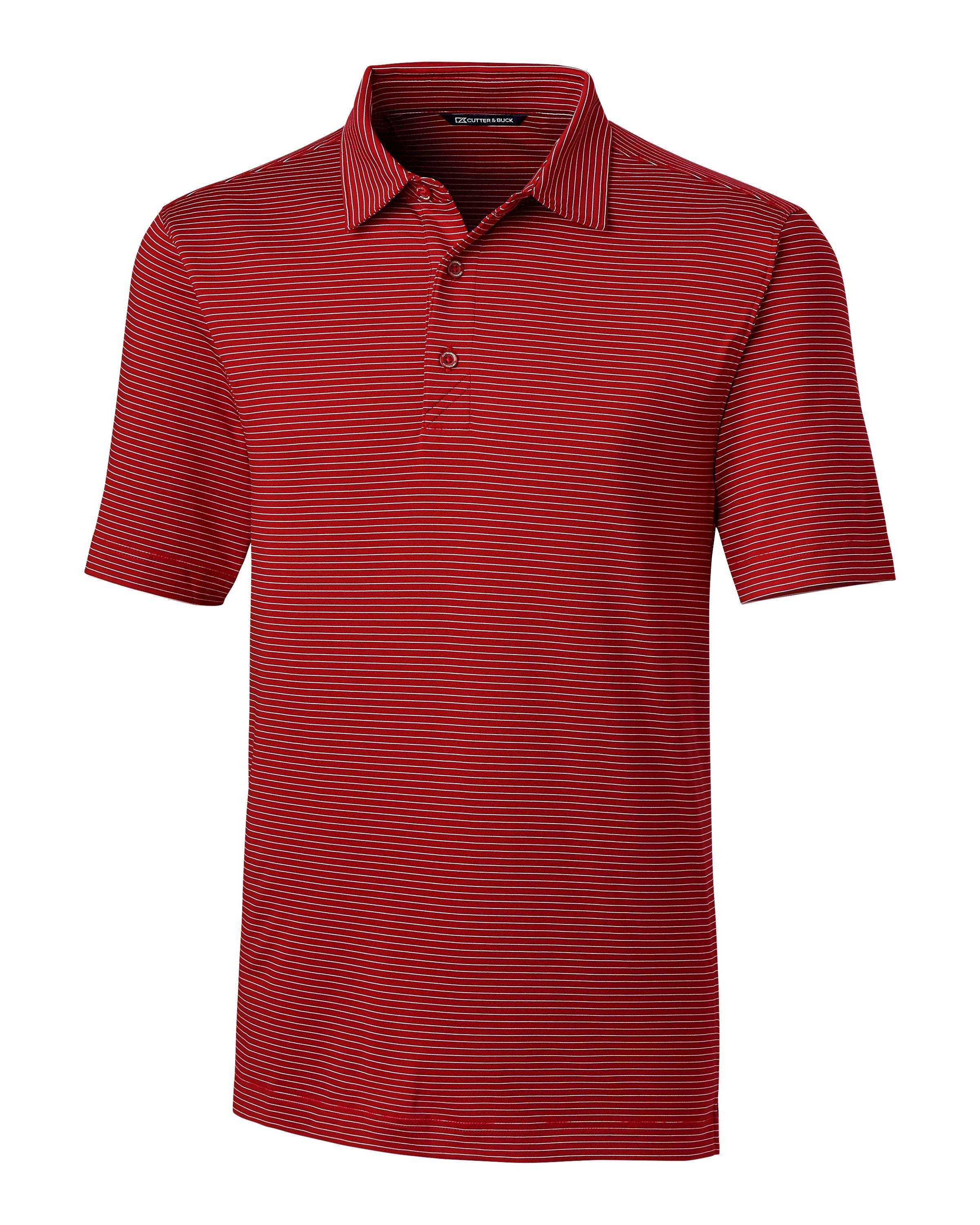 Cutter & Buck Tall Forge Pencil Stripe Stretch Polo