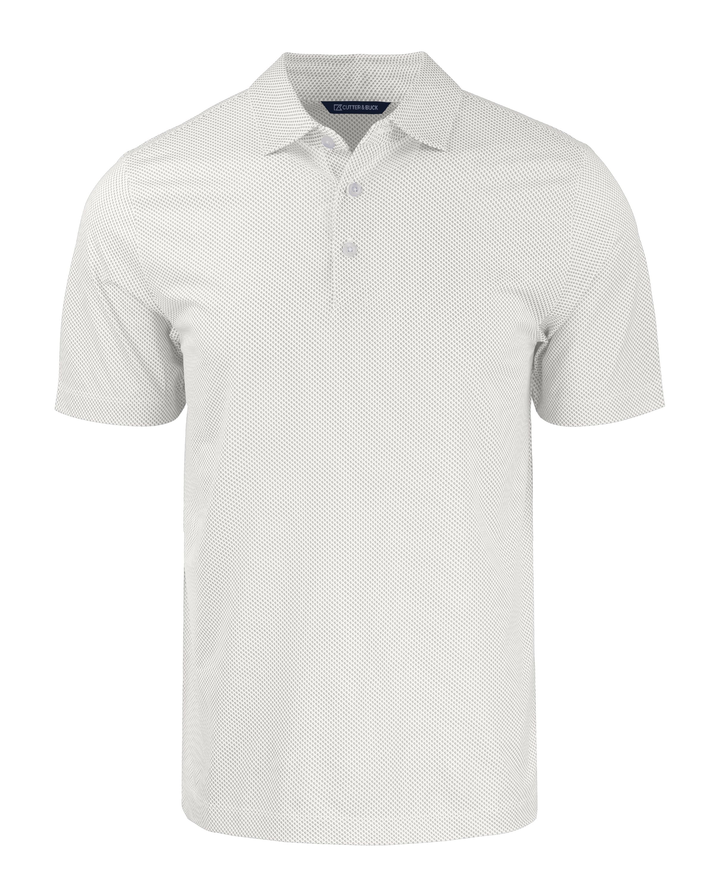 Cutter & Buck Tall Pike Eco Symmetry Print Stretch Recycled Polo