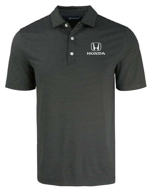 Cutter & Buck Forge Eco Fine Line Stripe Stretch Recycled Polo