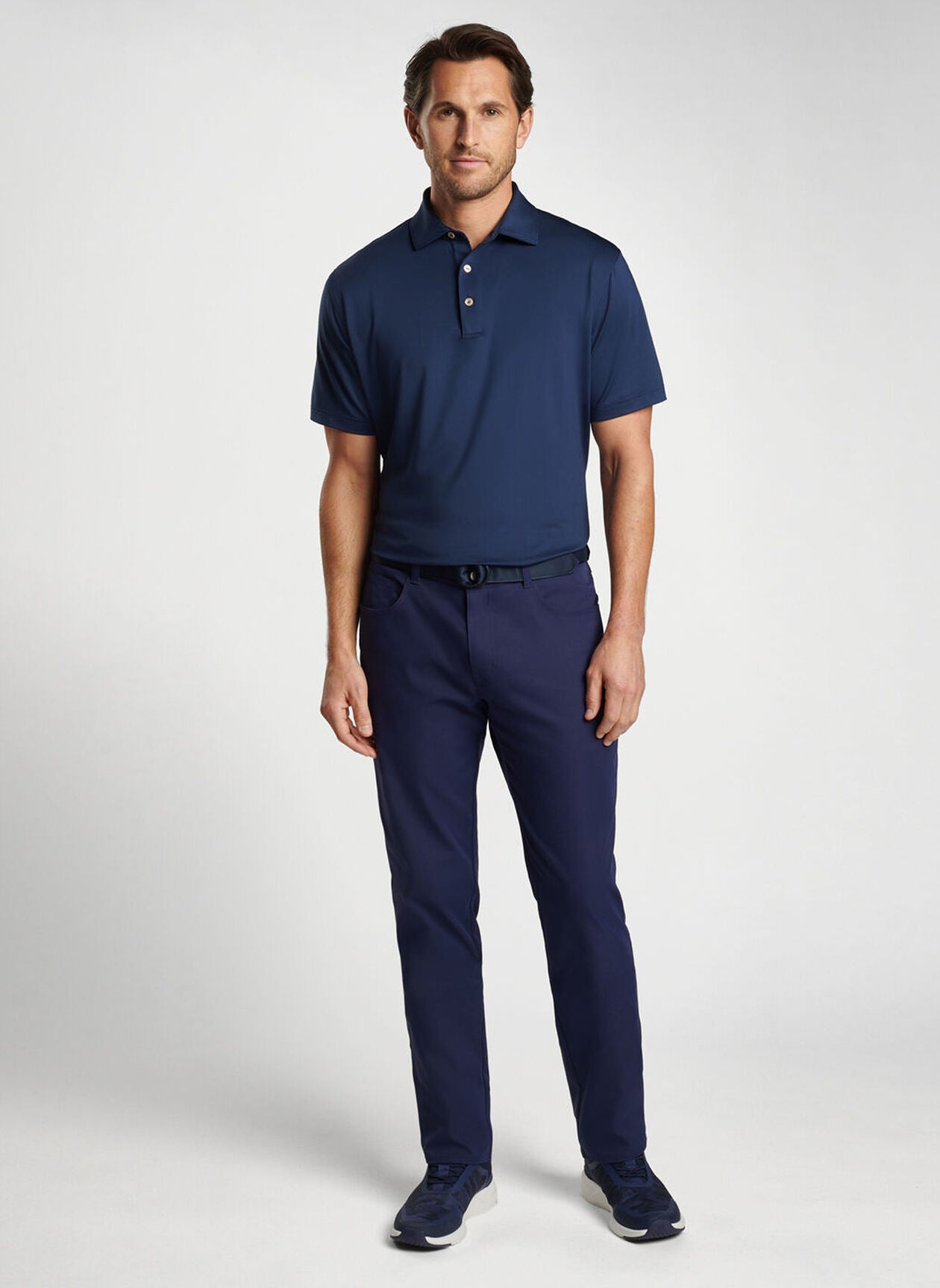 Peter Millar Solid Performance Jersey Polo