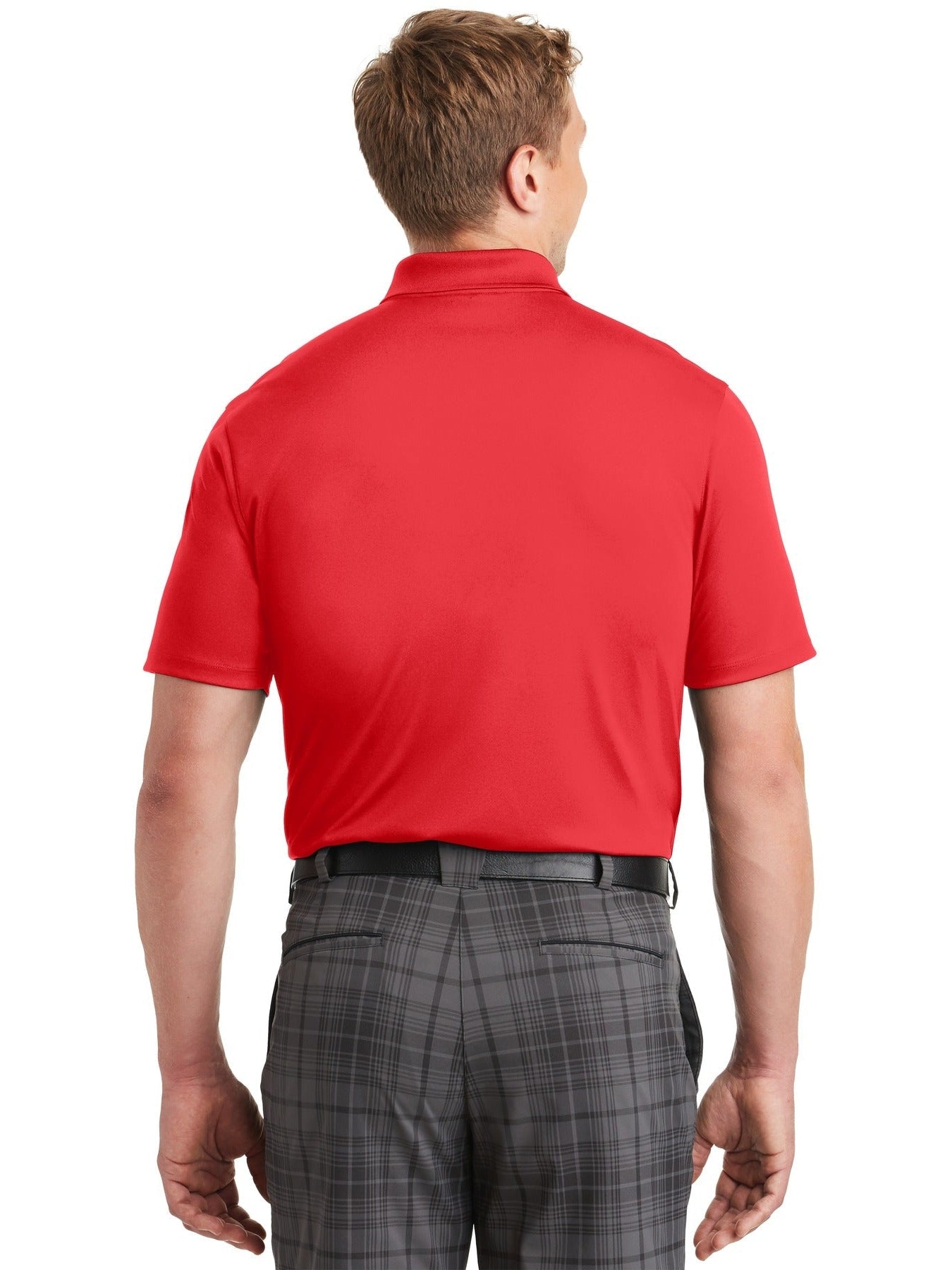NIKE Dri-FIT Classic Fit Players Polo with Flat Knit Collar
